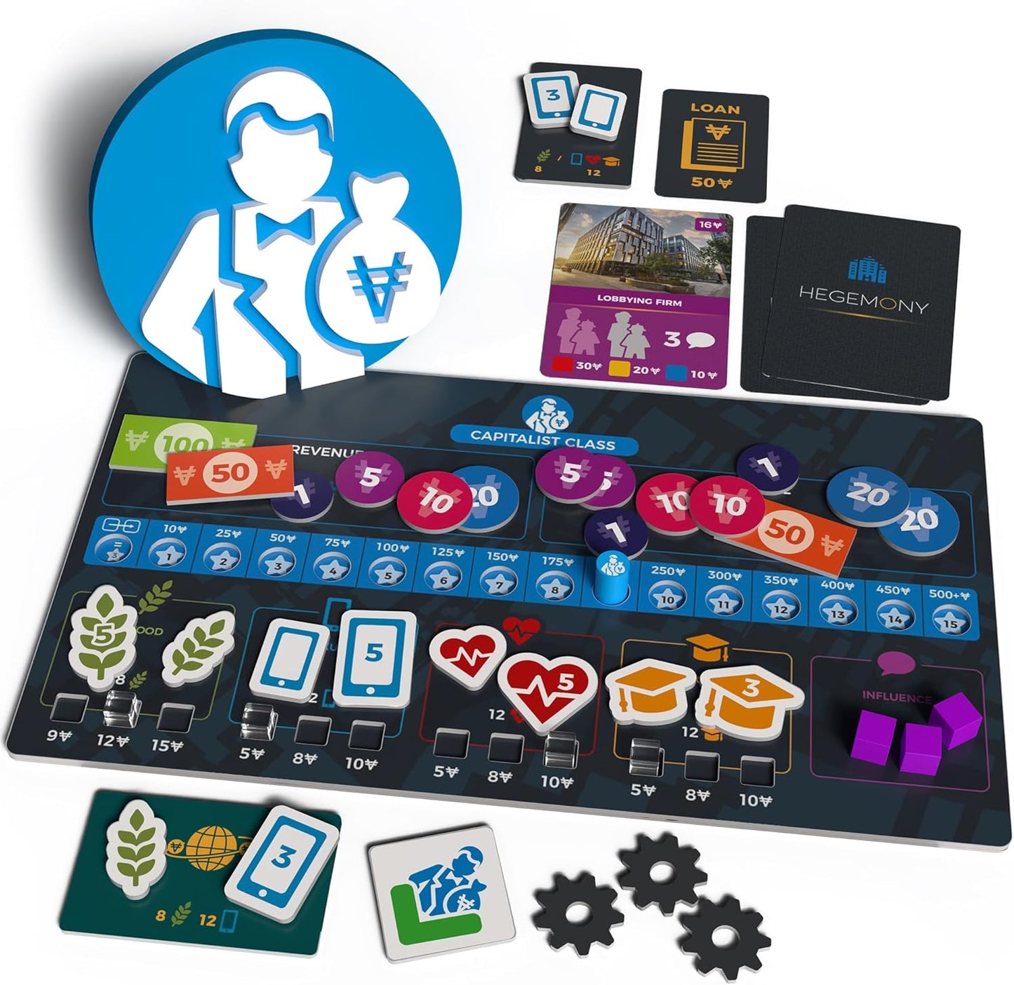 Hegemony: Lead Your Class To Victory | Board Game