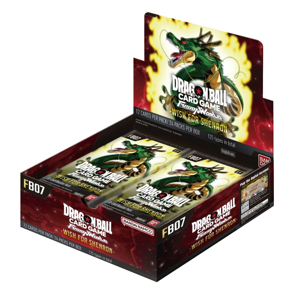 Dragon Ball Super CG: Fusion World 07 Wish For Shenron - Booster Box (FB07)