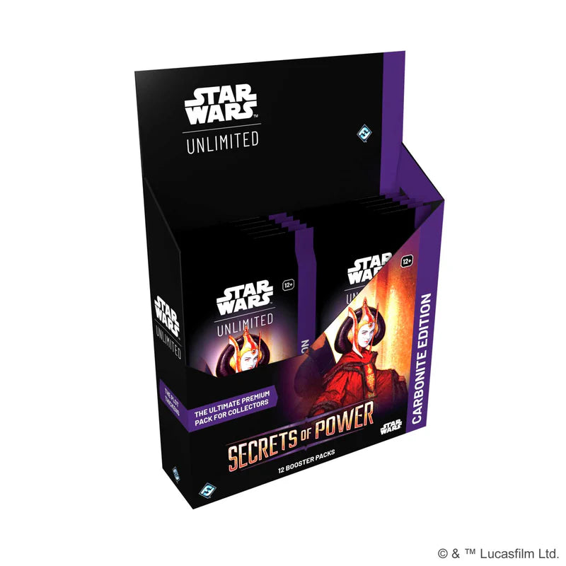 *pre-order* Star Wars: Unlimited Secrets of Power Carbonite Booster Display - presale