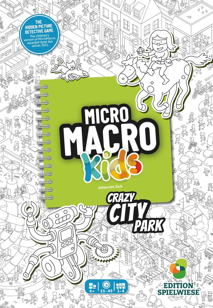 MicroMacro Kids: Crazy City Park | Board Game