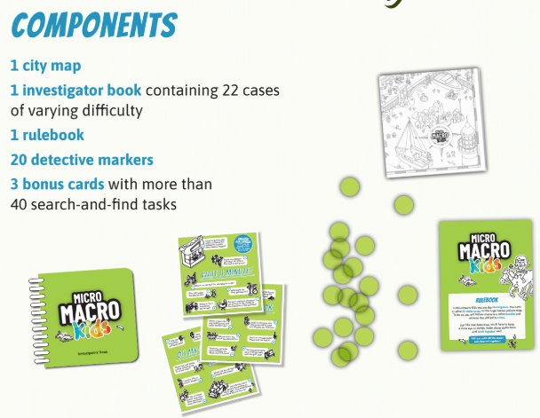 MicroMacro Kids: Crazy City Park | Board Game
