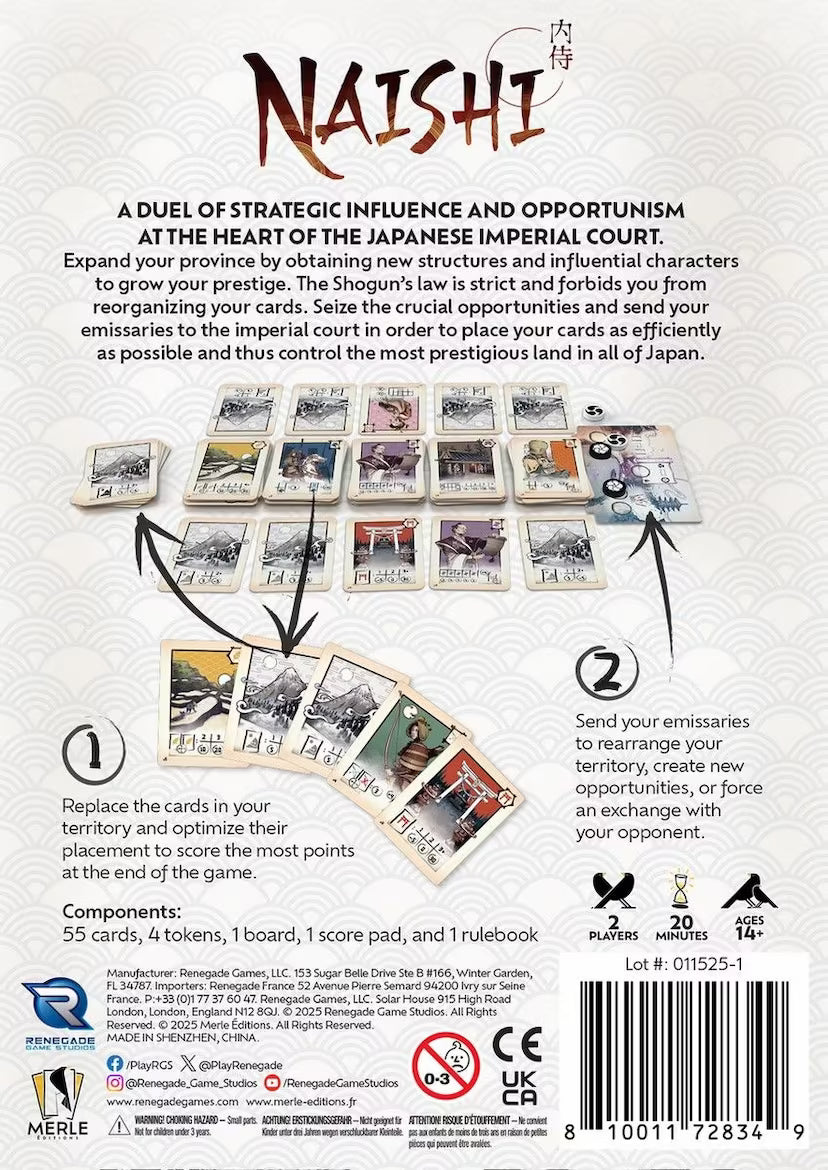 *pre-order* Naishi | Board Game
