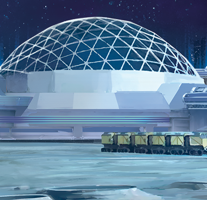 *Pre-Order* Sorry We Are French | Shackleton Base: A Journey to the Moon | Board Game | Ages 14+ | 1 to 4 Players