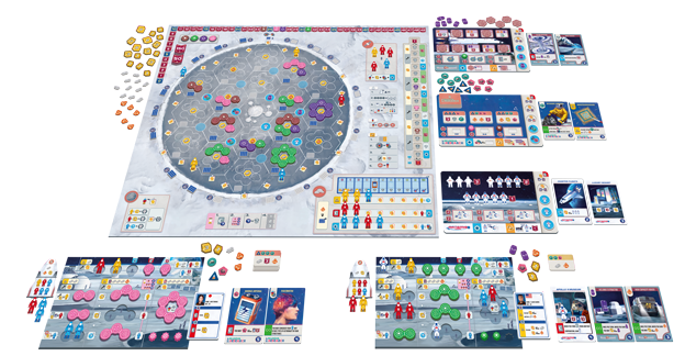 *Pre-Order* Sorry We Are French | Shackleton Base: A Journey to the Moon | Board Game | Ages 14+ | 1 to 4 Players