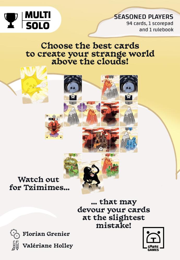 Strange World Above the Clouds - Card Game