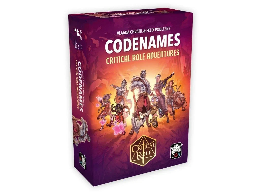 Codenames: Critical Role Adventures | Card Game
