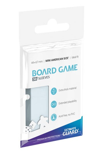 Ultimate Guard Board Game Sleeves (50) - Mini American