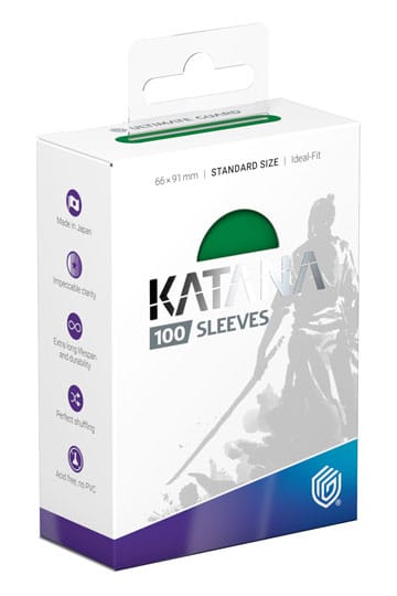 Ultimate Guard Katana Sleeves Standard Size (100) - Jade Garden