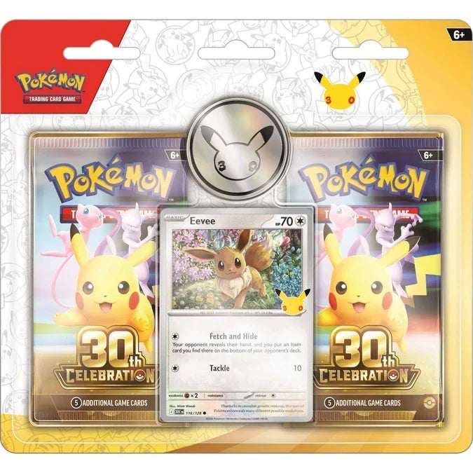 Pokemon 30th Celebration 2 pack Blister