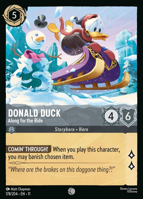 178-donaldduck-alongfortheride