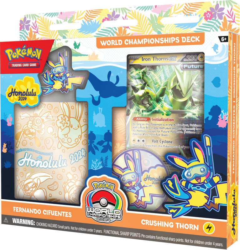Pokémon TCG: World Champions Decks Fernando Cifuentes - Crushing Thorn Deck