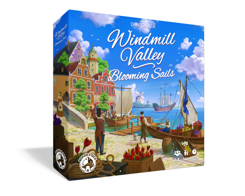 Windmill Valley Board Game: Blooming Sails Expansion