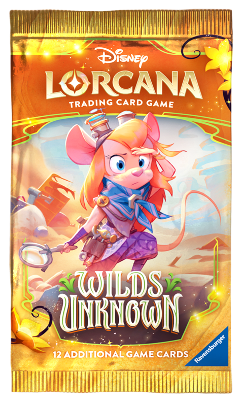 Disney Lorcana Wilds Unknown Booster Pack (12 Cards) | Booster