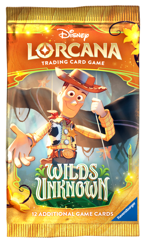 Disney Lorcana Wilds Unknown Booster Pack (12 Cards) | Booster