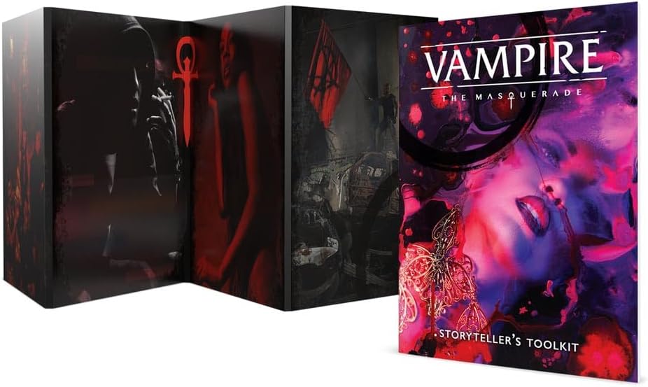 Vampire The Masquerade RPG: 5th Edition Storyteller's Screen And Toolkit | Role Playing Game