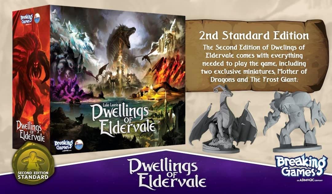 Dwellings Of Eldervale 2nd Edition | Board Game