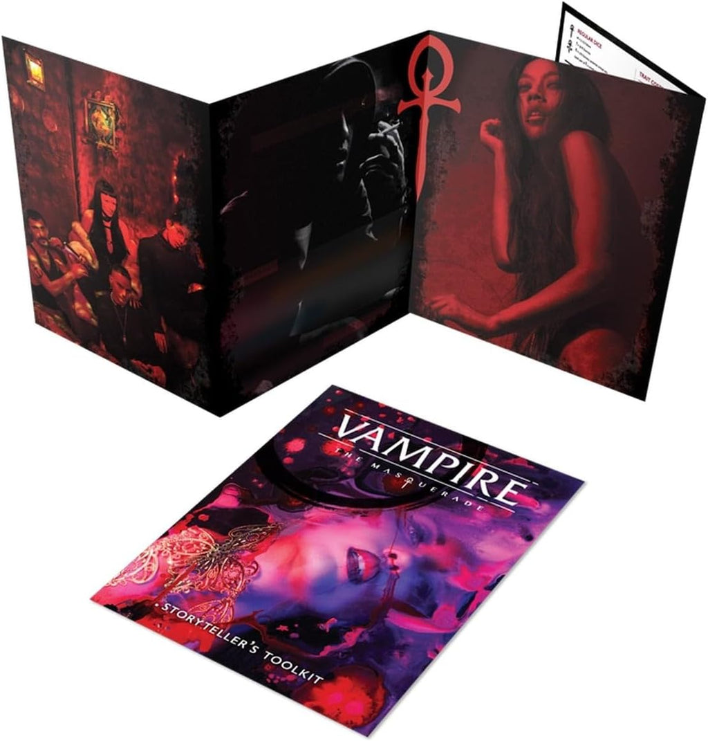 Vampire The Masquerade RPG: 5th Edition Storyteller's Screen And Toolkit | Role Playing Game
