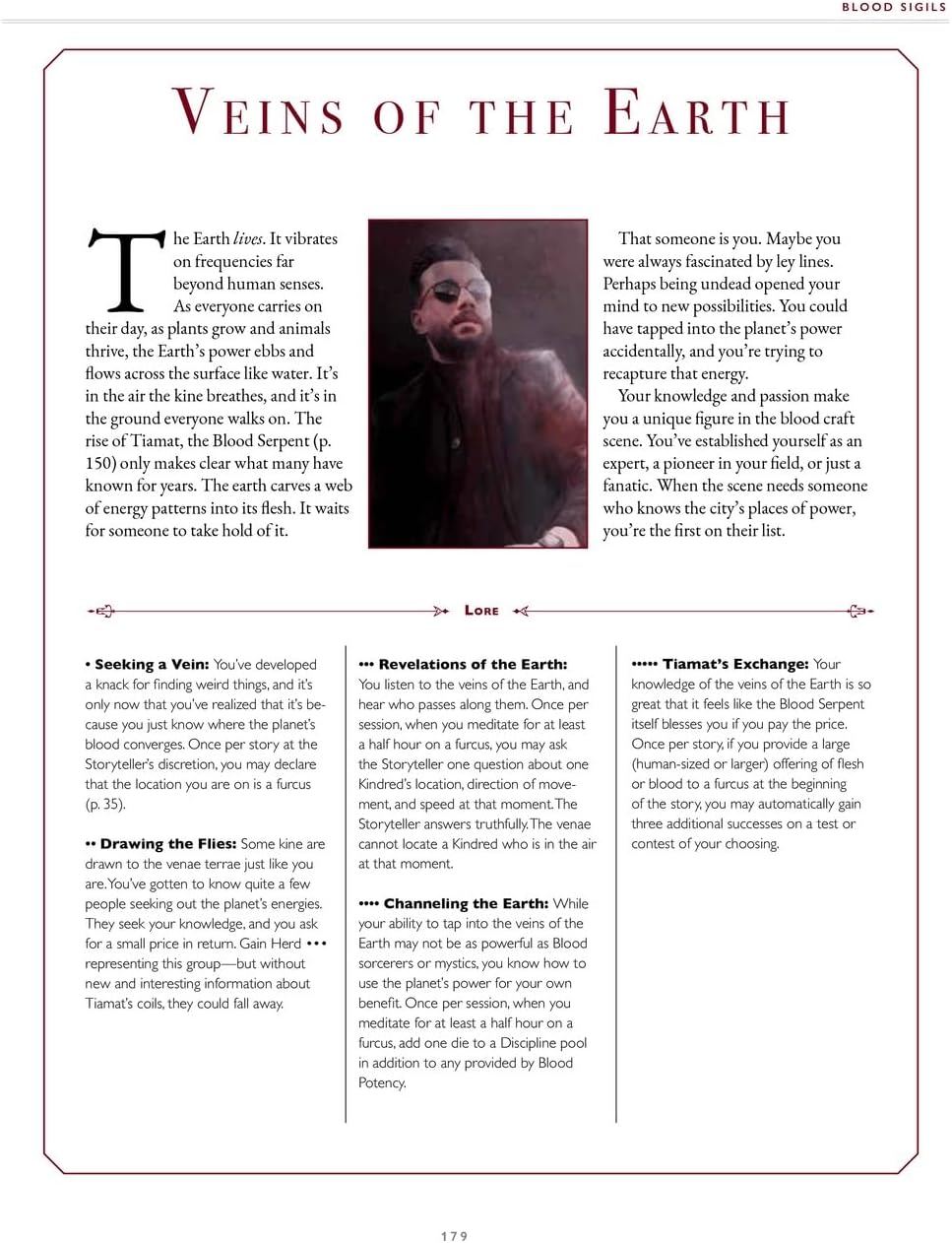 Vampire The Masquerade RPG: 5th Edition Blood Sigils Sourcebook | Role Playing Game