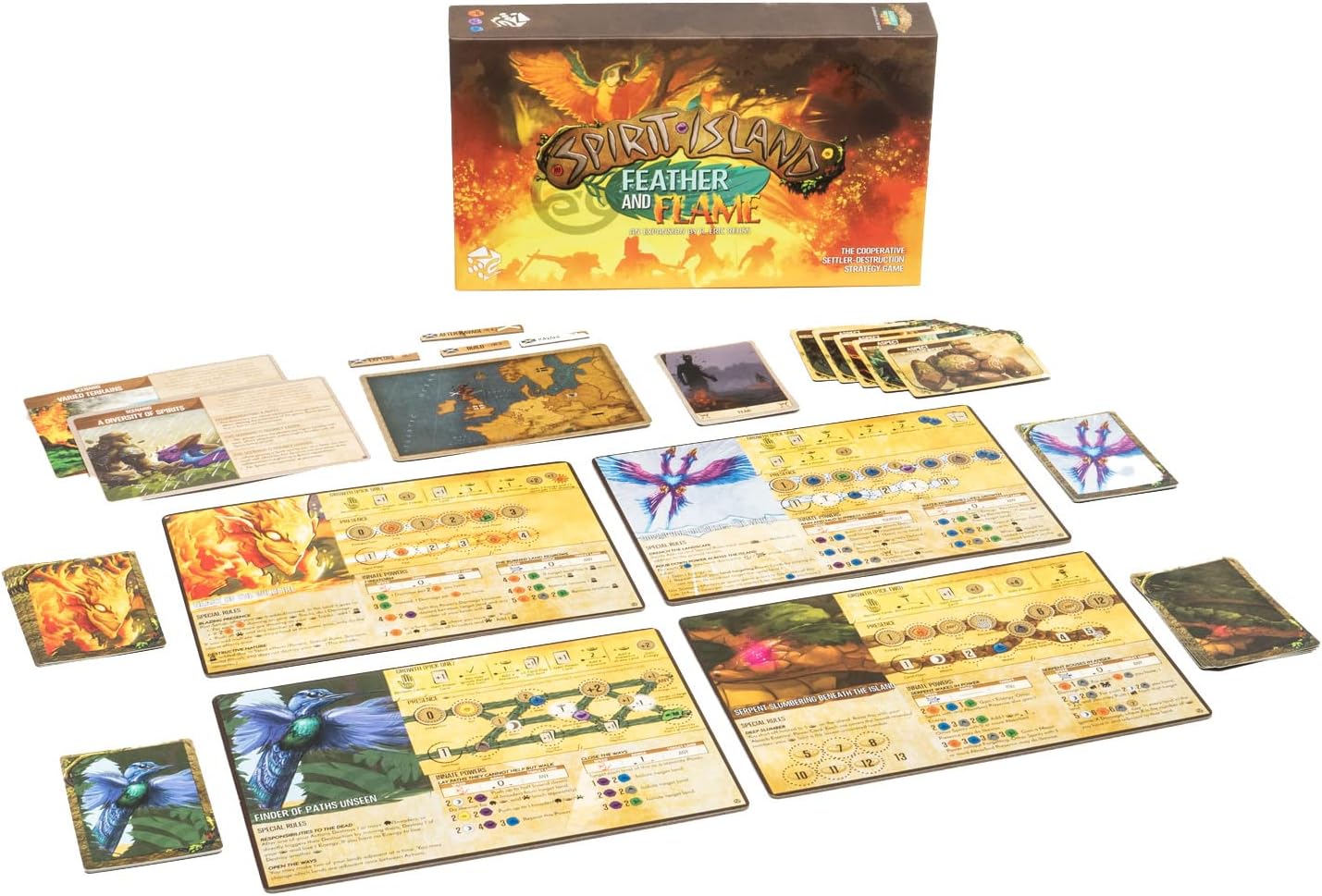 Spirit Island: Feather And Flame | Board Game Expansion