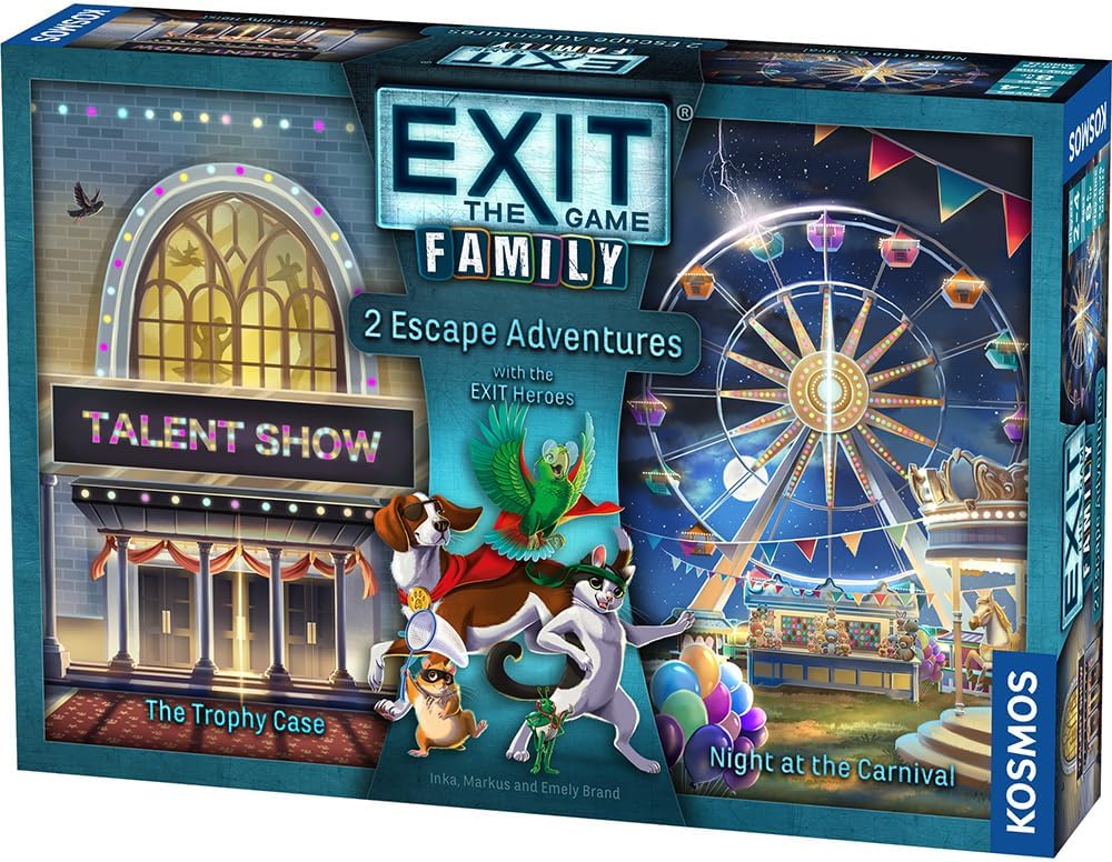 EXIT: The Game – Family – The Trophy Case, Night at the Carnival