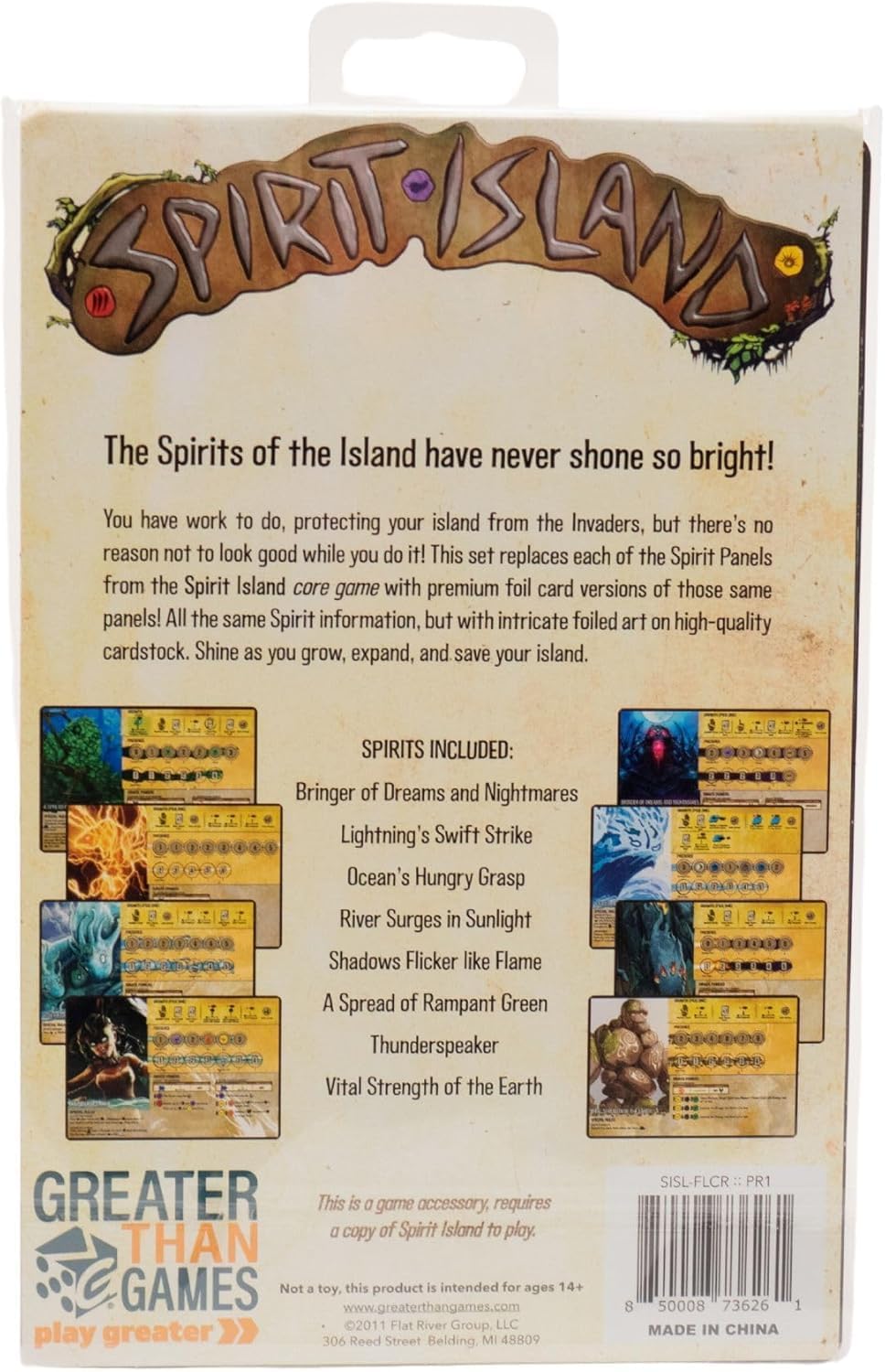 Spirit Island: Base Game - Foil Panels