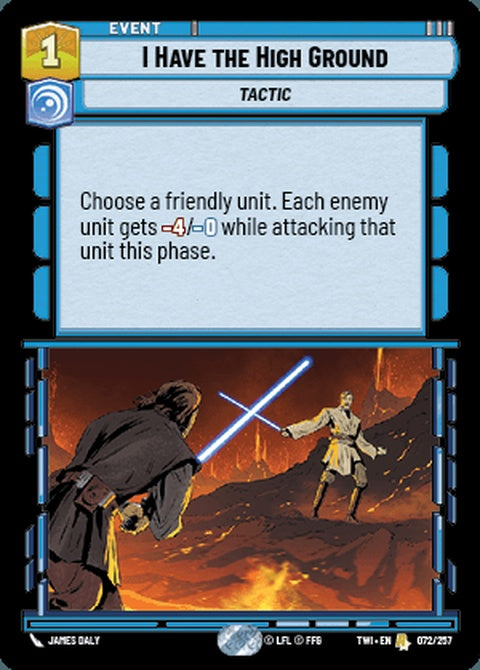 72-ihavethehighground
