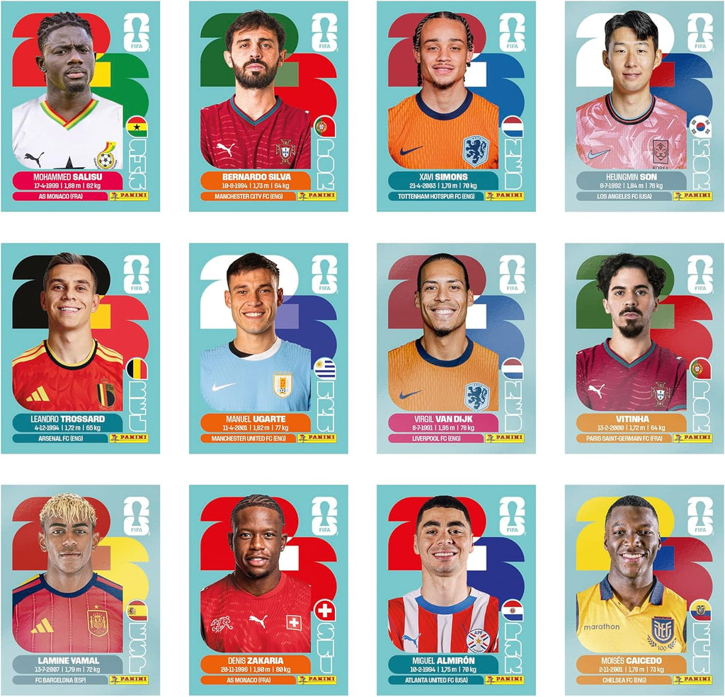 FIFA World Cup 2026™ Official Sticker Collection (Box of 100)
