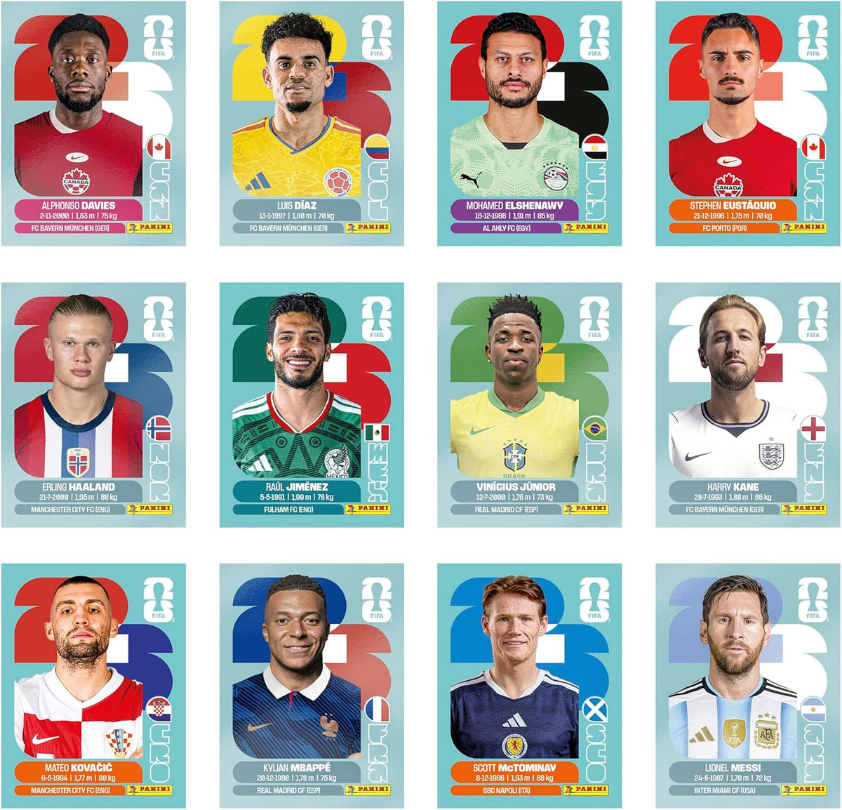 FIFA World Cup 2026™ Official Sticker Collection (Box of 100)
