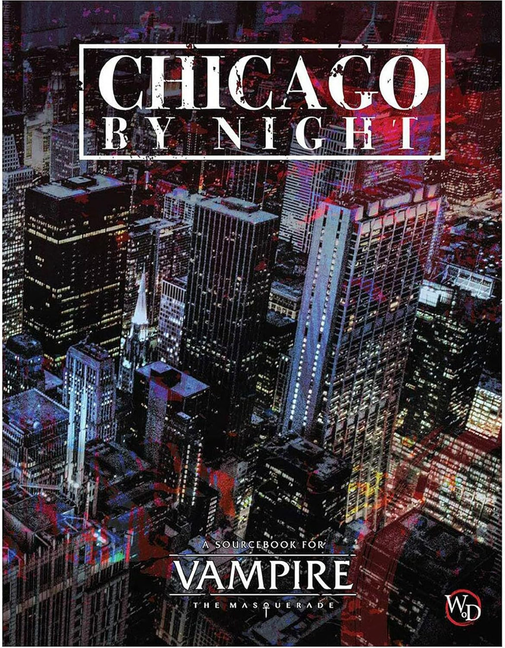 Vampire The Masquerade RPG: 5th Edition Chicago By Night Sourcebook | Role Playing Game