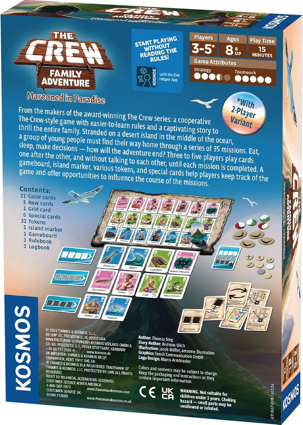 The Crew: Family Adventure – Marooned in Paradise | Card Game