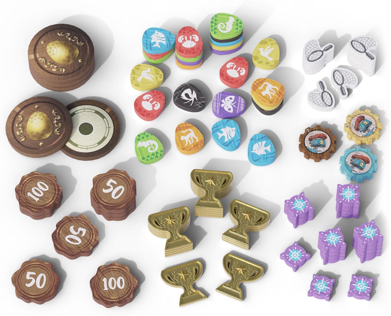 Wondrous Creatures: Upgraded Components | Board Game