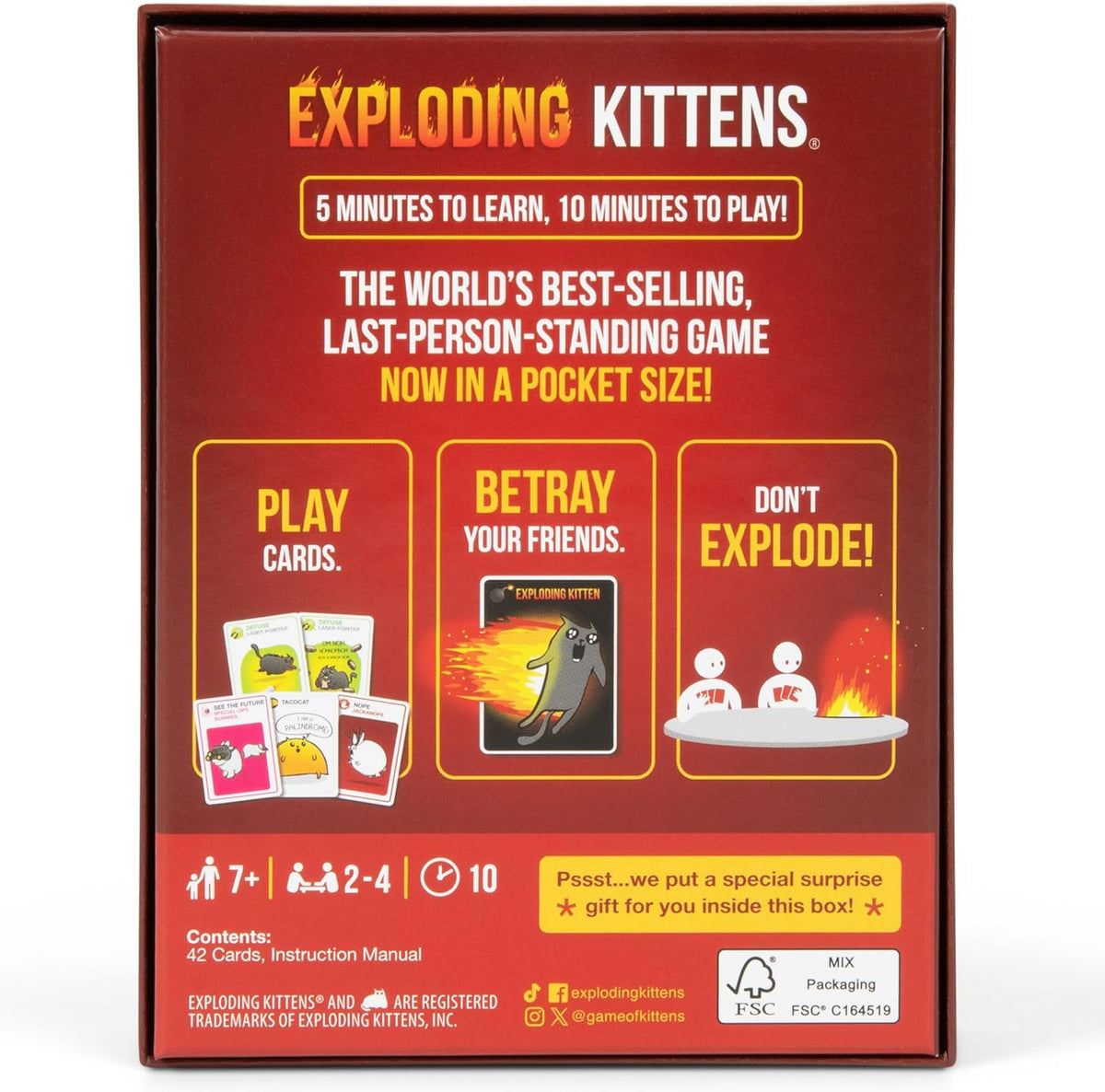 Grab & Game - Exploding Kittens
