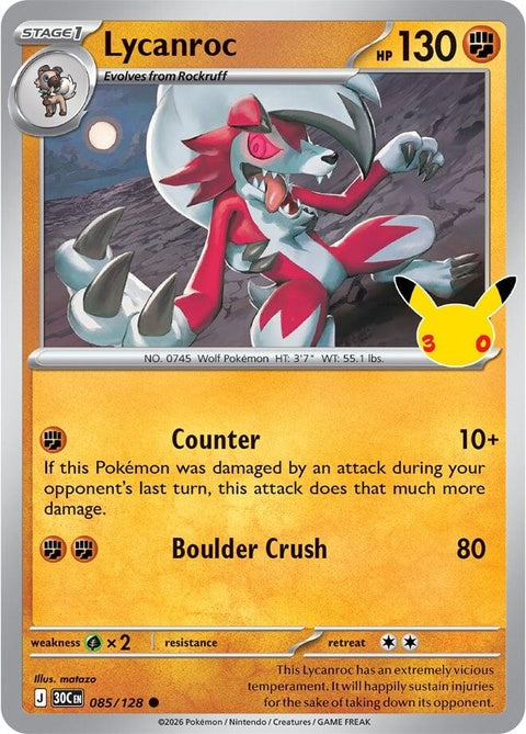 85-lycanroc