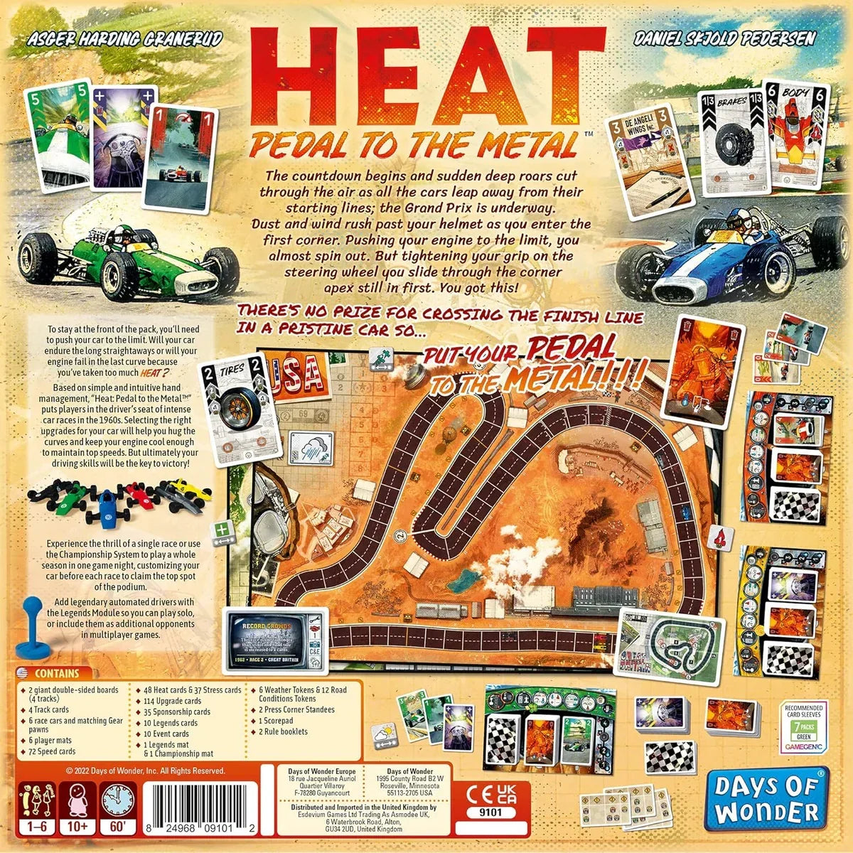 Heat: Pedal to the Metal | Board Game