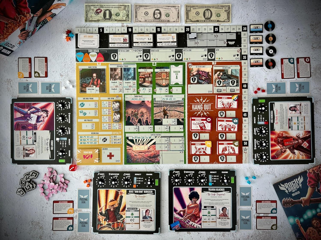 Rock Hard: 1977 | Board Game
