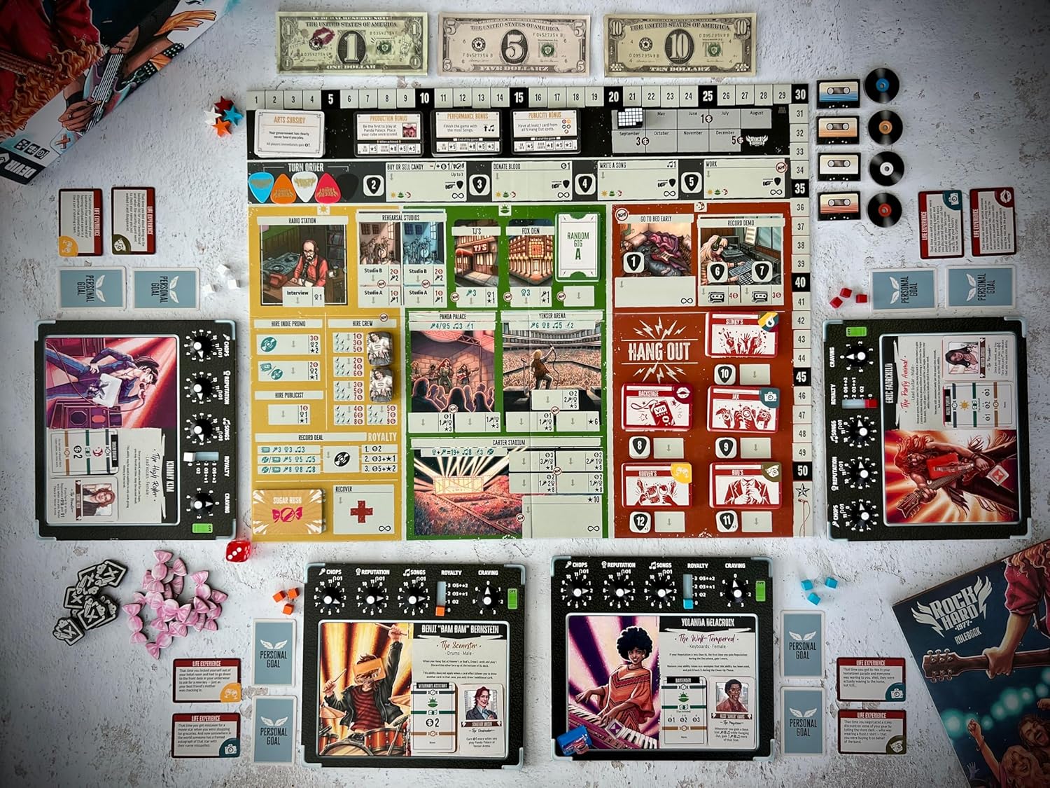 Rock Hard: 1977 | Board Game