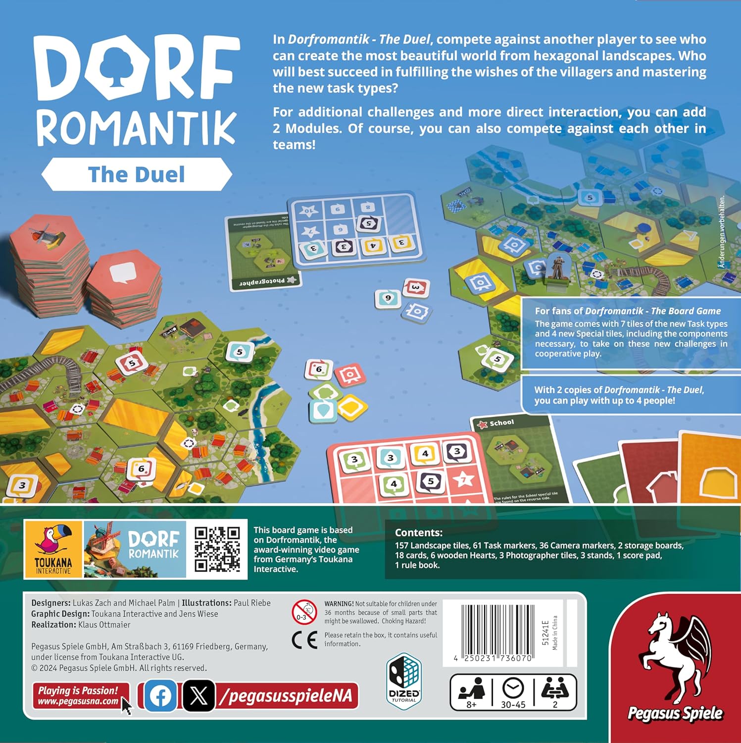 Dorfromantik: The Duell |  Board Game: