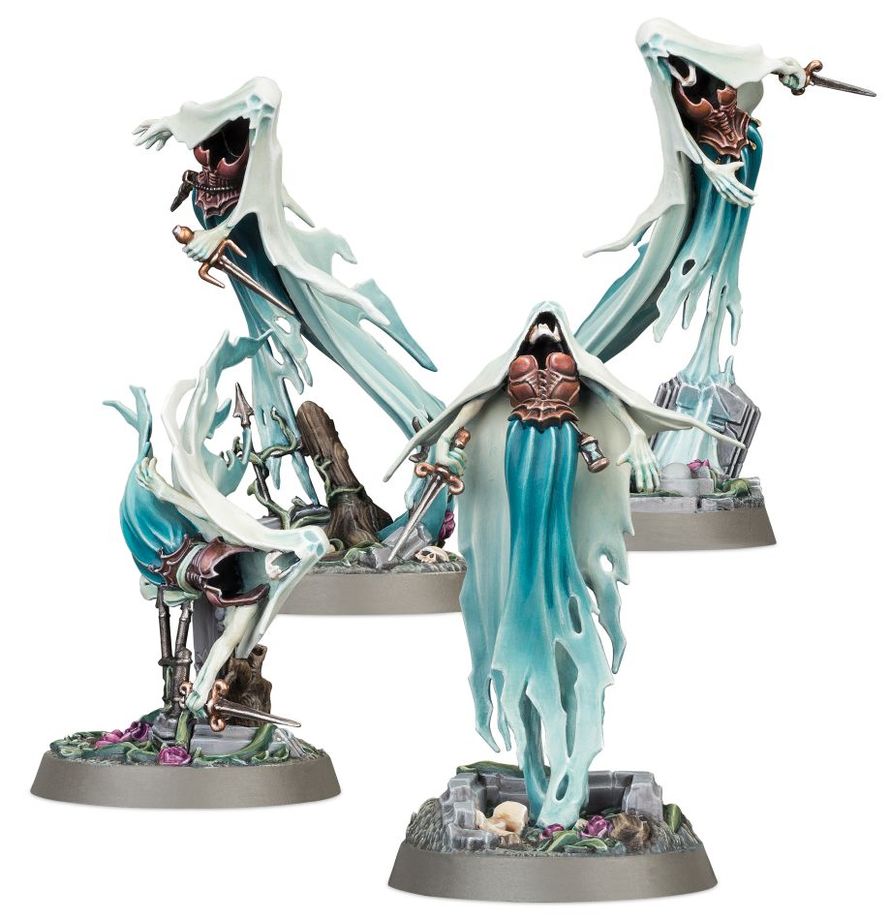 Nighthaunt Myrmourn Banshees