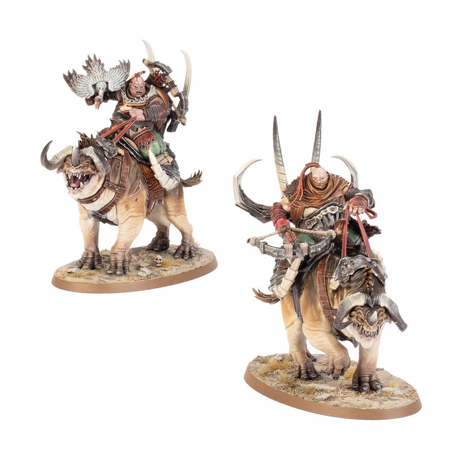 Maulbeast Raiders/Cavalry - Ogor Mawtribes