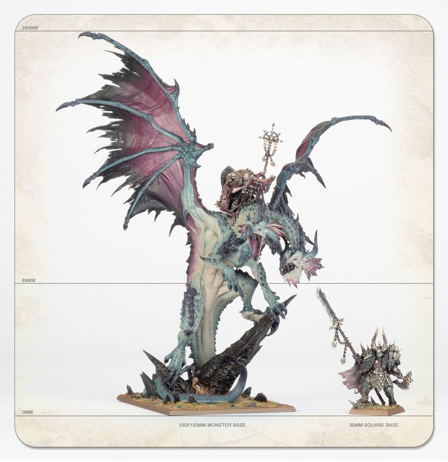 Warriors of Chaos: Lord/Sorcerer on Chaos Dragon