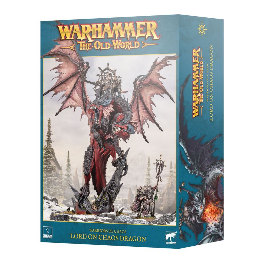Warriors of Chaos: Lord/Sorcerer on Chaos Dragon