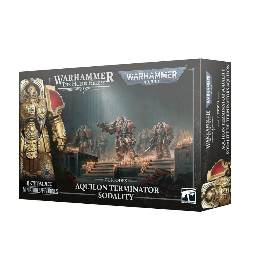 Pre order: Custodes: Aquilon Terminator Sodality Release Date 17/10/2026