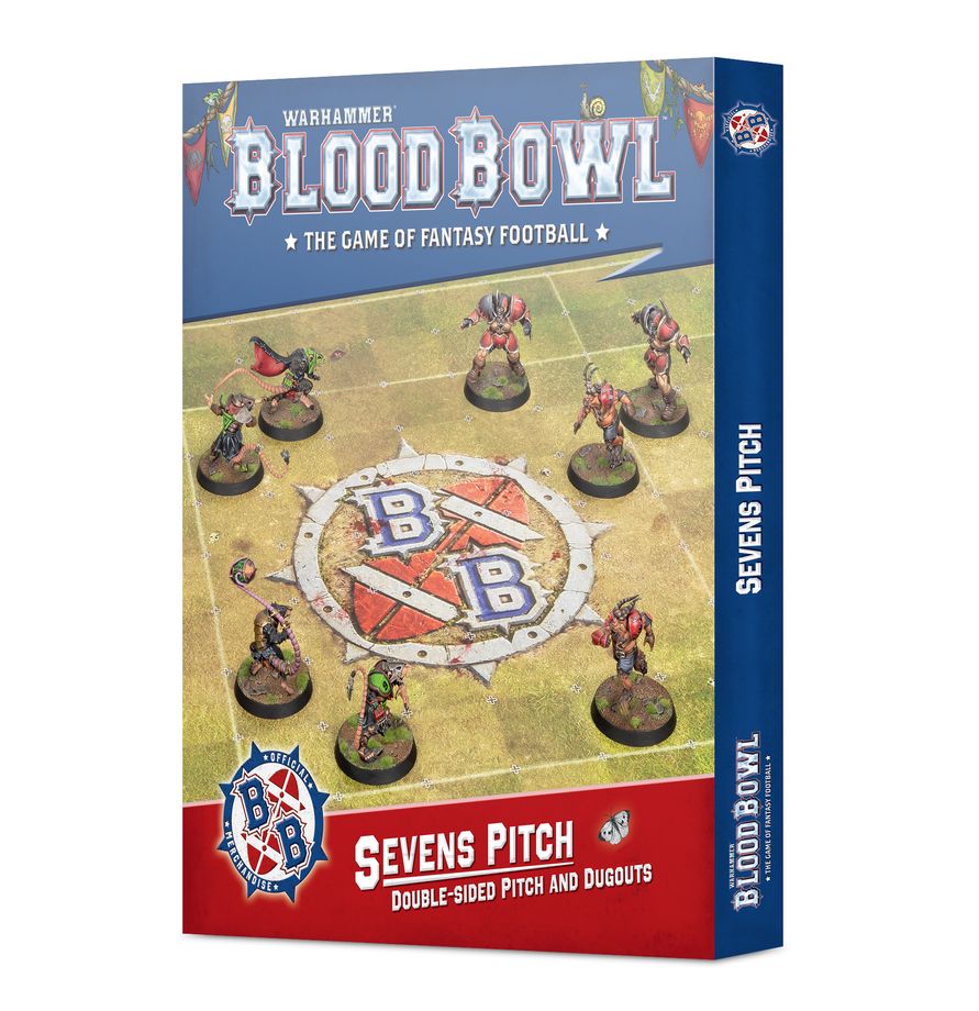 Blood Bowl: Sevens Pitch: Double-sided Pitch and Dugouts