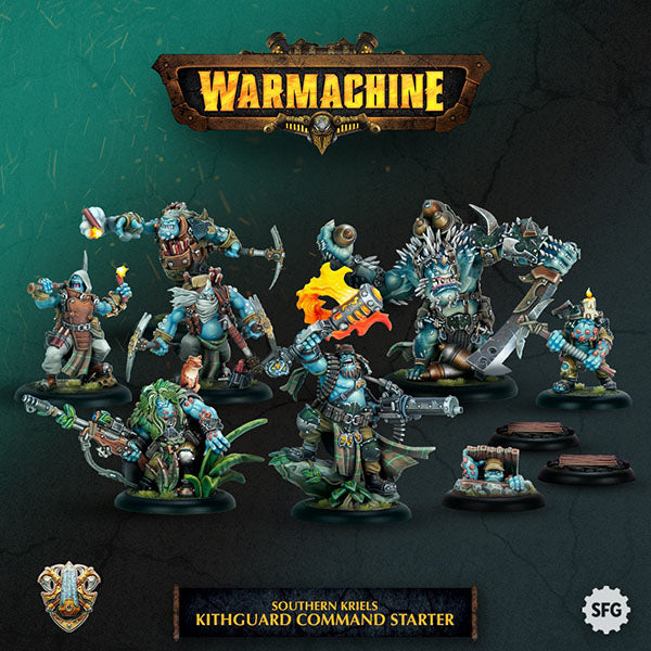 Warmachine - Southern Kriels Kithguard Command Starter