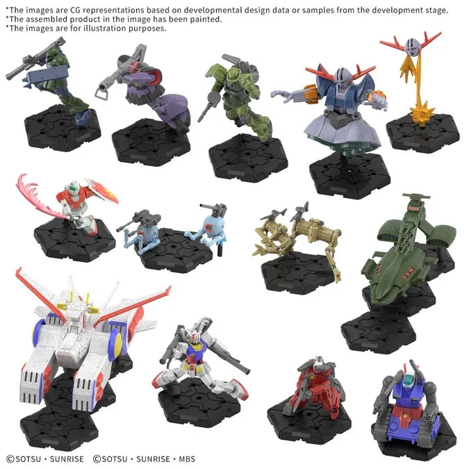 *pre order* Gundam Assemble Deluxe Set 01 (DX01)