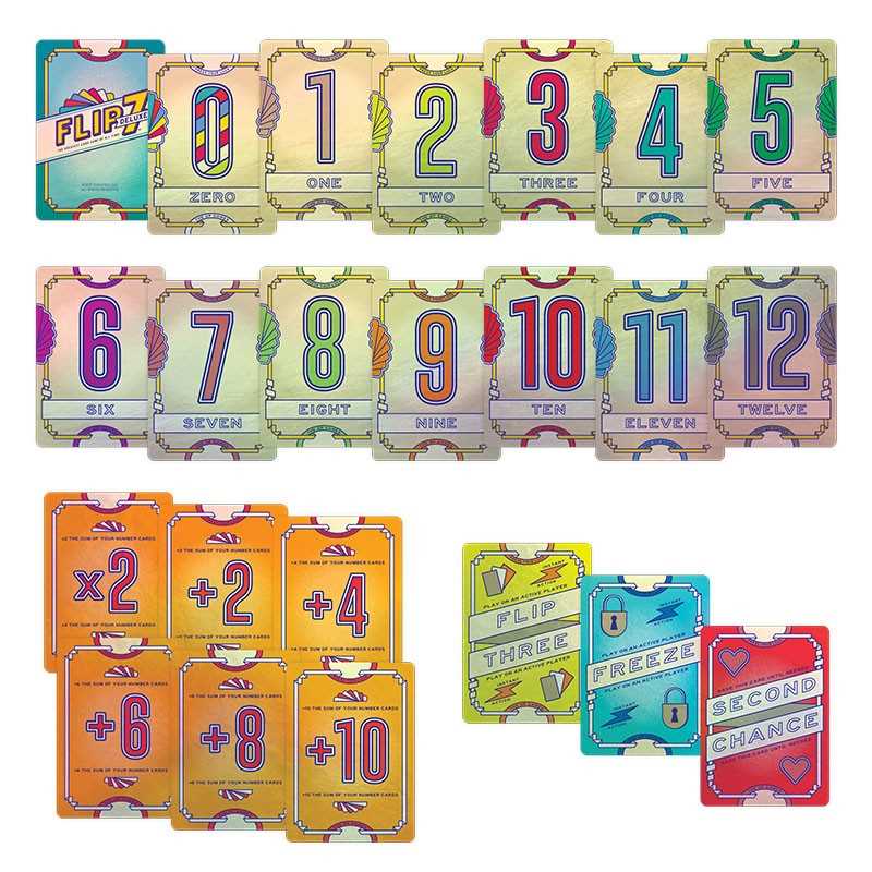 Flip 7 Deluxe | Card Game