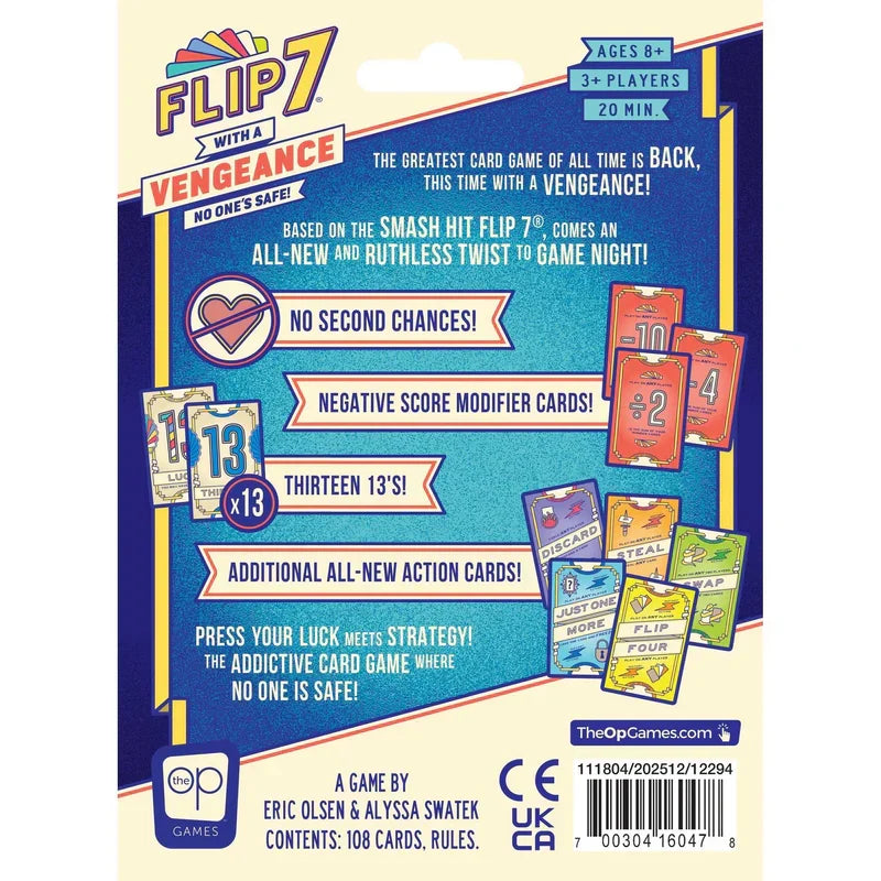 Flip 7 with a Vengeance | Card Game