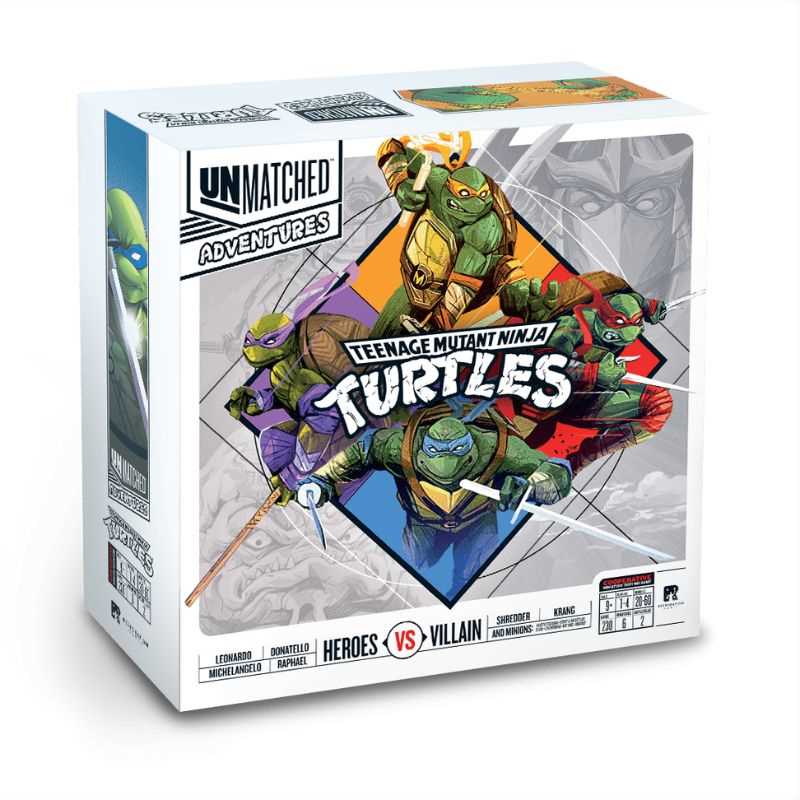 Unmatched Adventures - Teenage Mutant Ninja Turtles Includes exclusive Alt Art Pack + Foil Cards