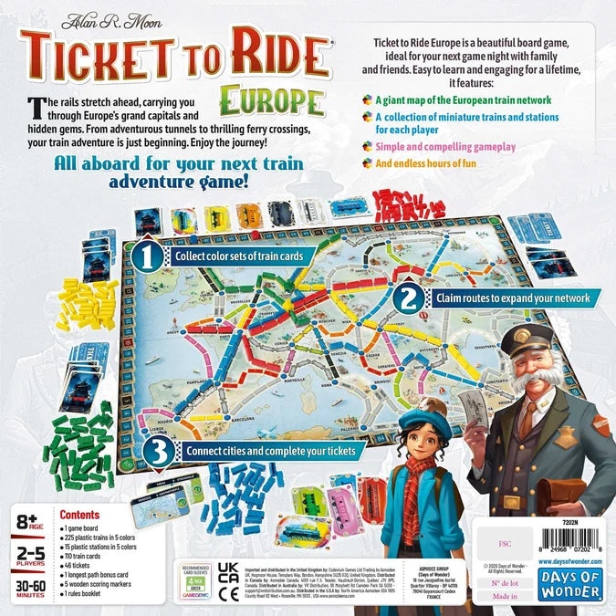 Ticket to Ride Europe