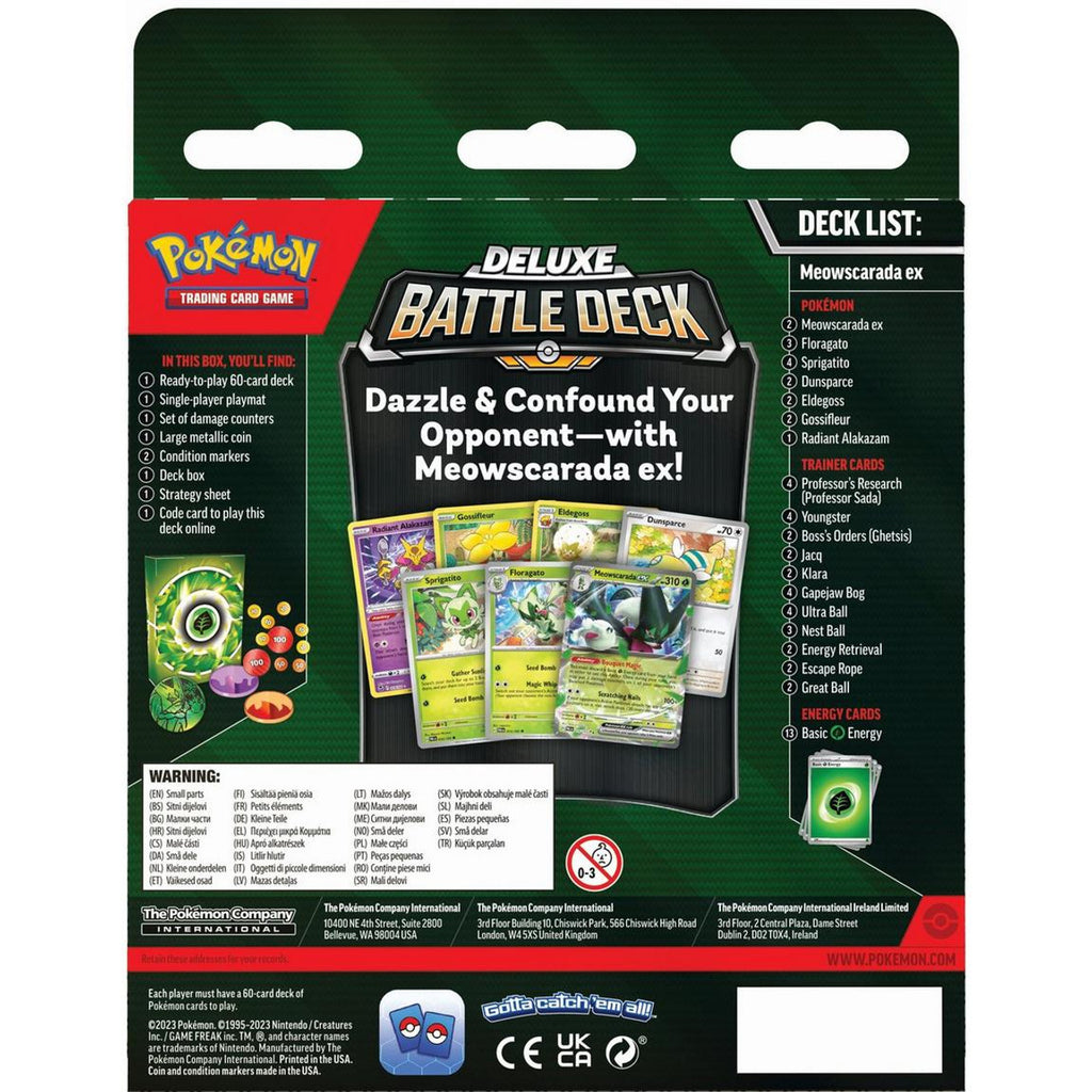 Pokémon TCG: Deluxe Battle Decks - Meowscarada ex